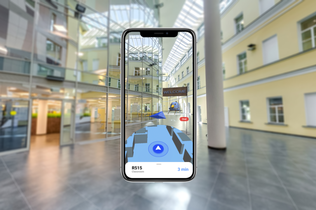 AR-Navigation in the Building, Pavel Samoylenko’s project