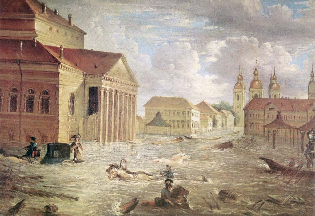 Иллюстрация к новости: Наводнение 1824 года изменило отношение к природной стихии в царской России